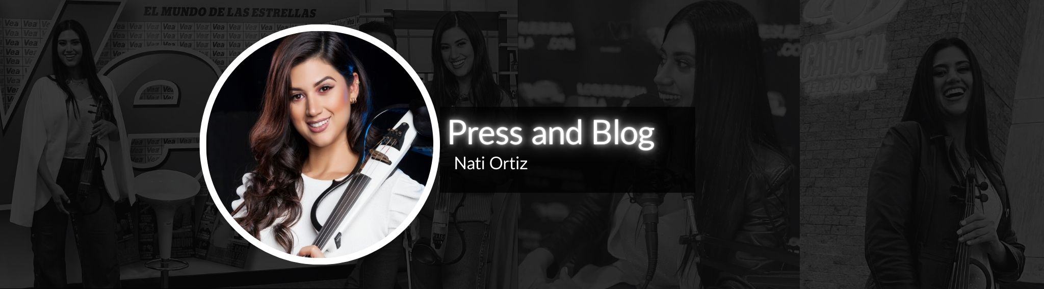 Noticas, prensa, gira de medios y blog de Nati Ortiz Violin